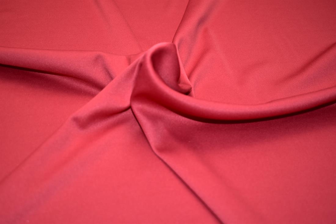 Maroon Plain Polyester Jersey Fabric