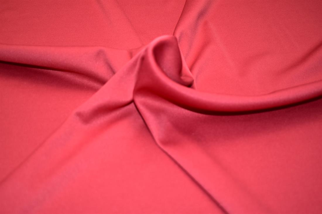 Maroon Plain Polyester Jersey Fabric