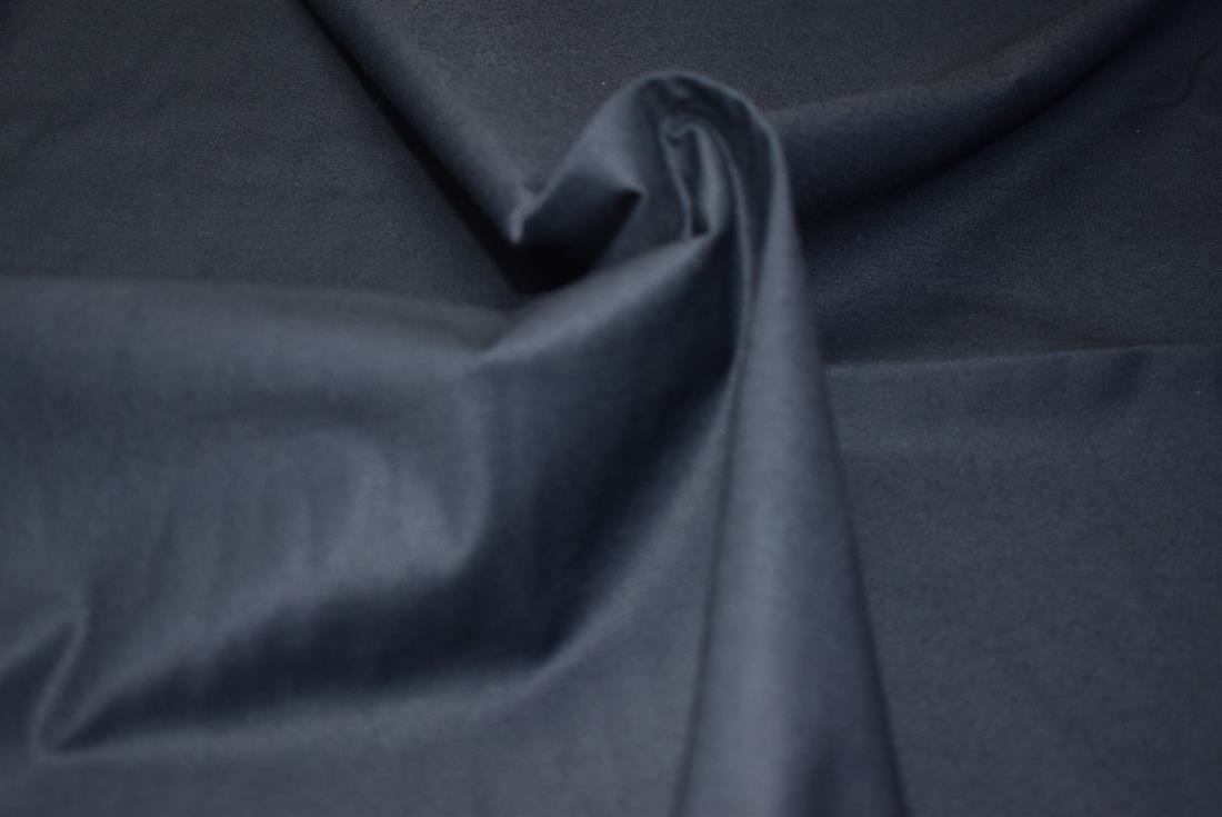 Dark Navy Plain Polyester Fabric