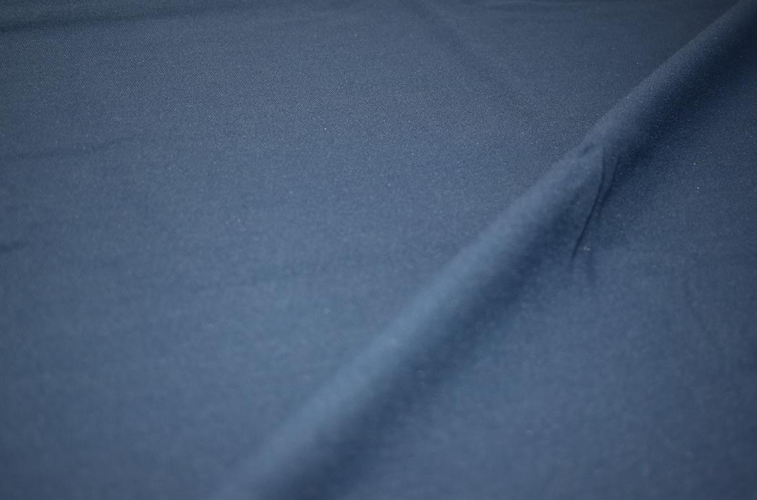 Navy Blue Plain Polyester Jersey Fabric