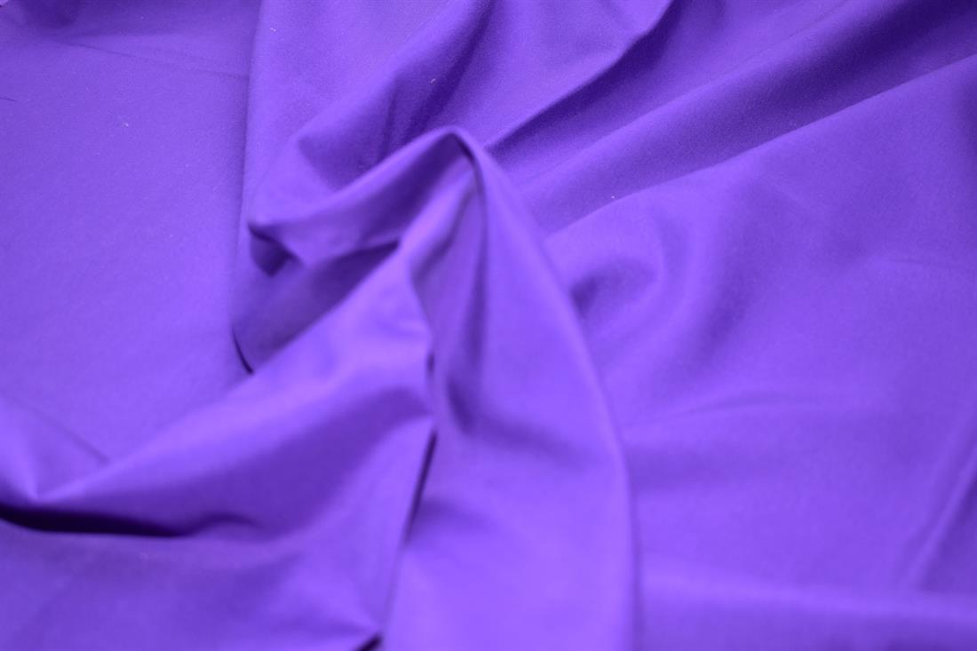 Purple Plain Polyester Fabric