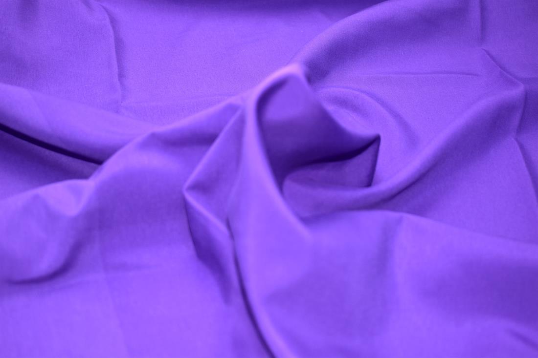 Purple Plain Polyester Fabric