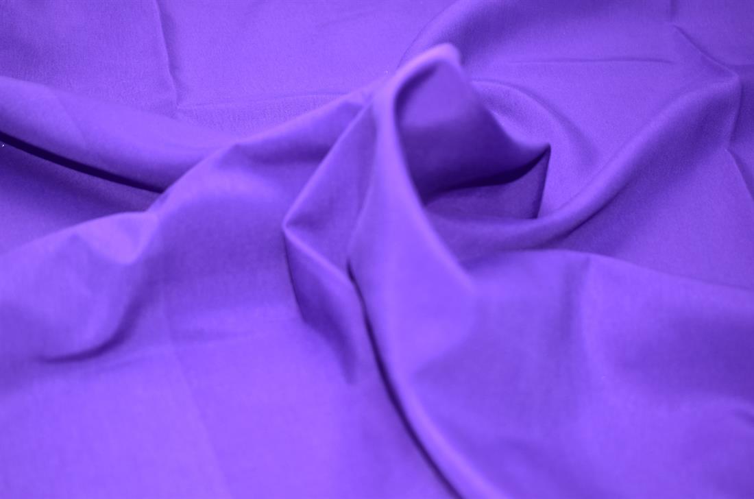 Purple Plain Polyester Fabric