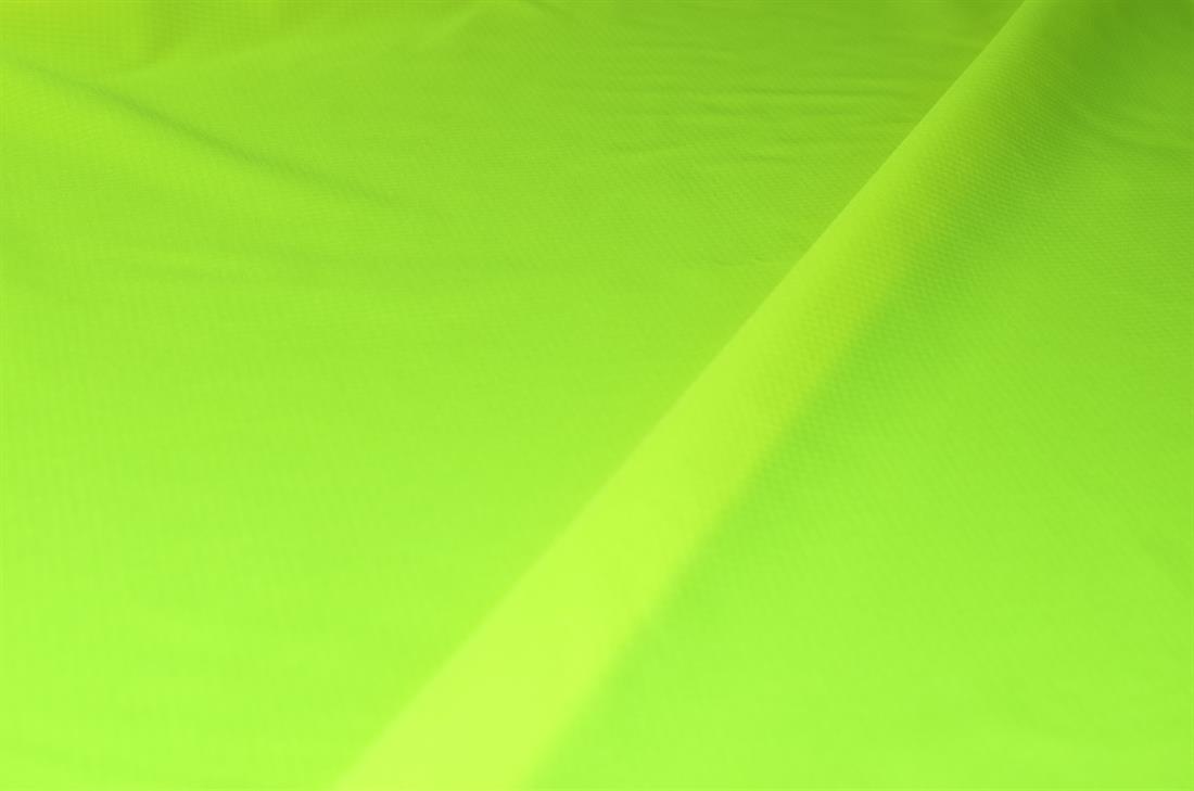 Flo Yellow Plain Polyester Fabric