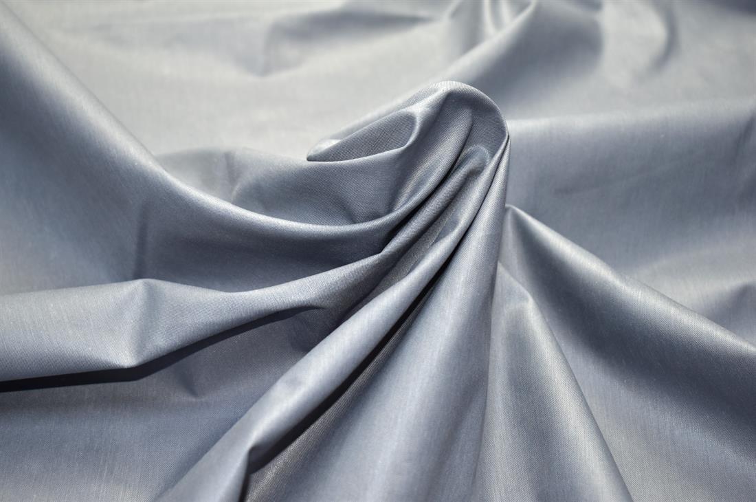 Grey Plain Light Polyester Fabric