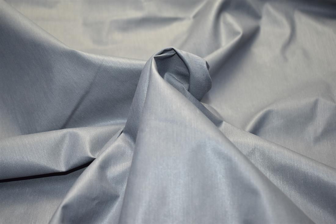 Grey Plain Light Polyester Fabric