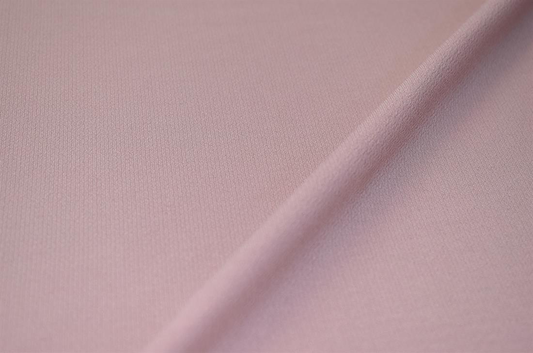 Dusky Pink Plain Polyester Fabric