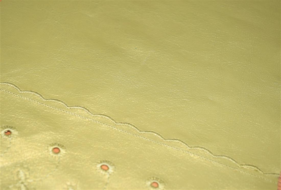 Gold Clearance - Leatherette Fabric