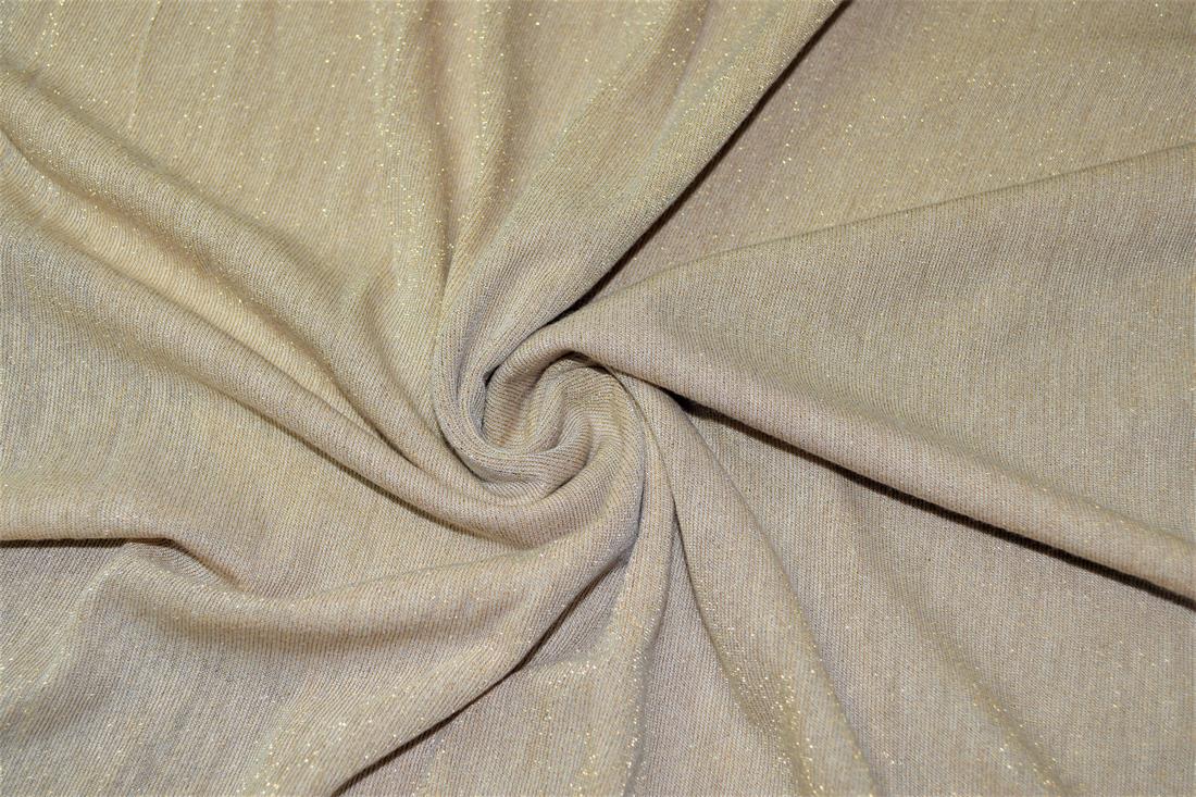 Beige Polyester Fabric