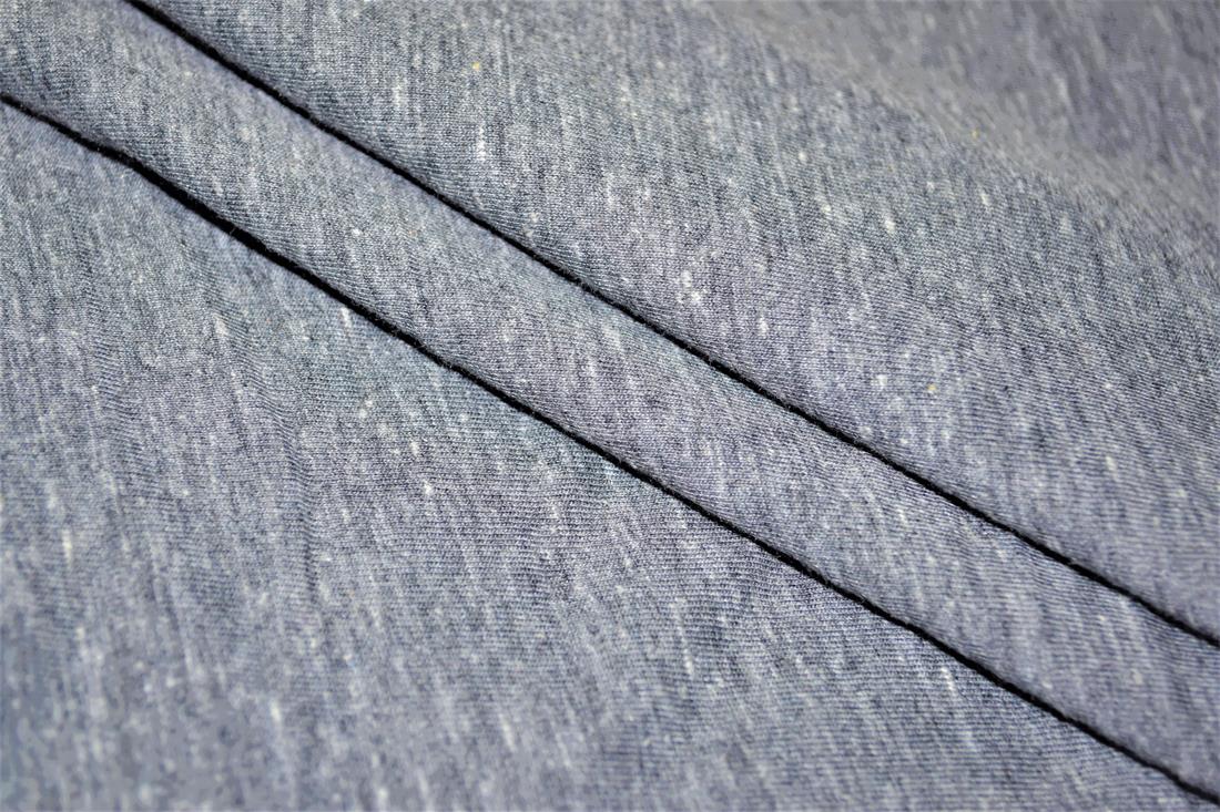 Grey Jersey Fabric Printed