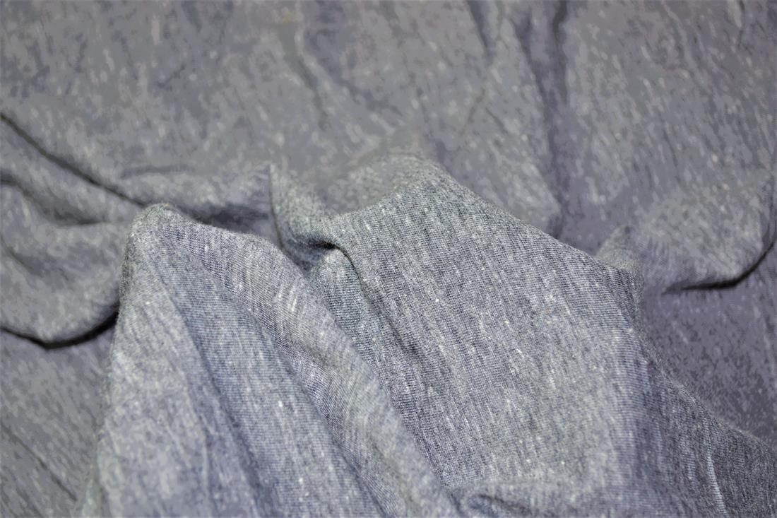 Grey Jersey Fabric Printed