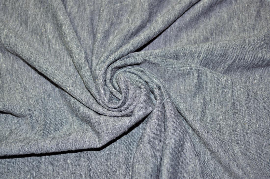 Grey Jersey Fabric Printed