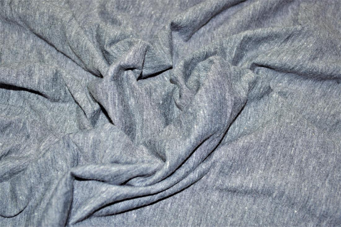 Grey Jersey Fabric Printed