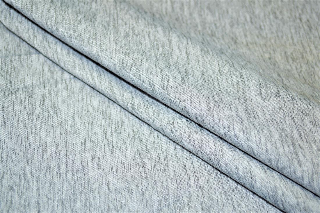 Light Grey Jersey Fabric Printed