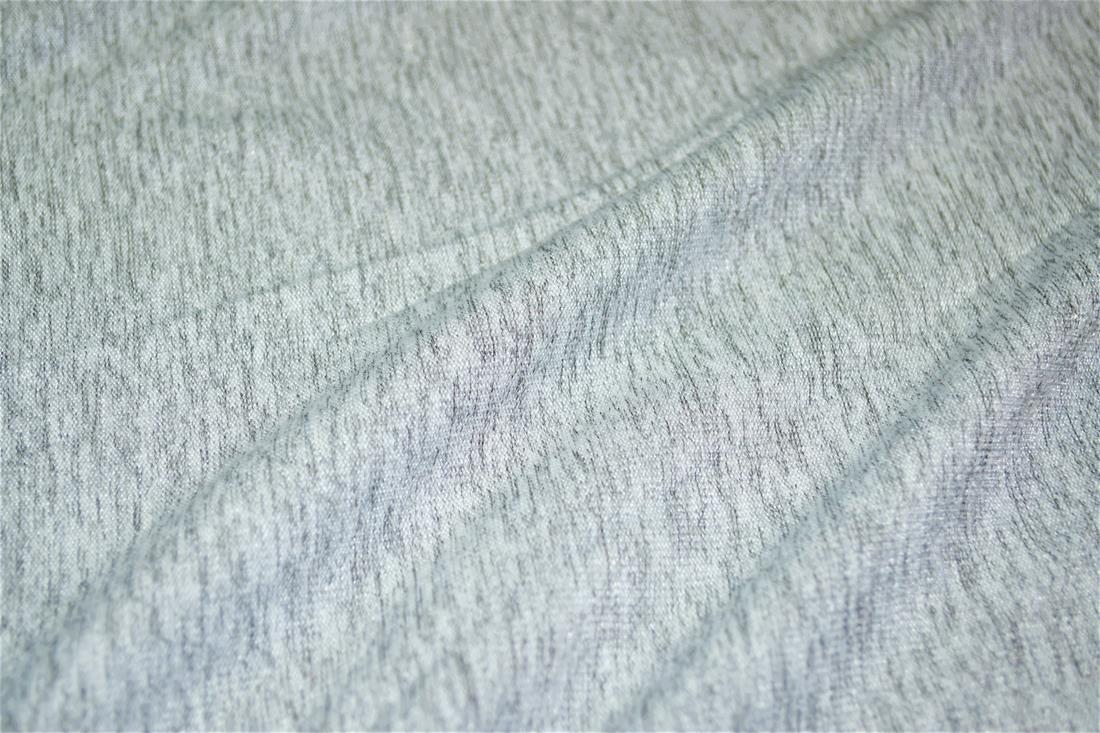Light Grey Jersey Fabric Printed