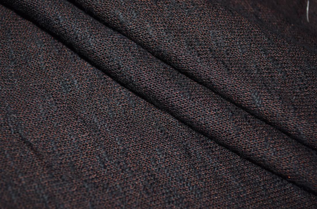 Black Polyester Stretchy Jersey Fabric