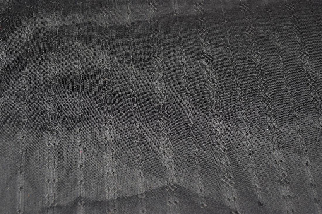 Black Plain Polyester Fabric