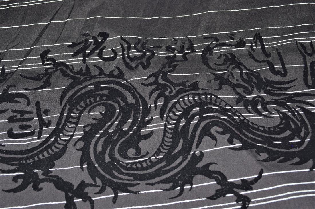 Black Polyester Fabric