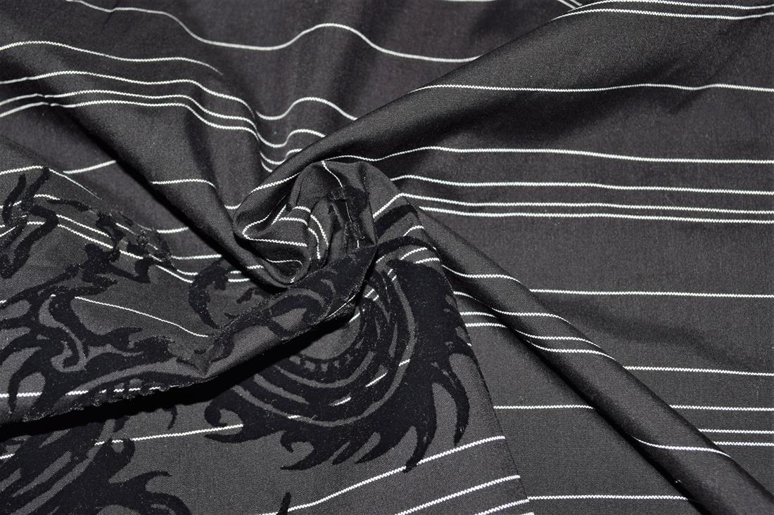 Black Polyester Fabric