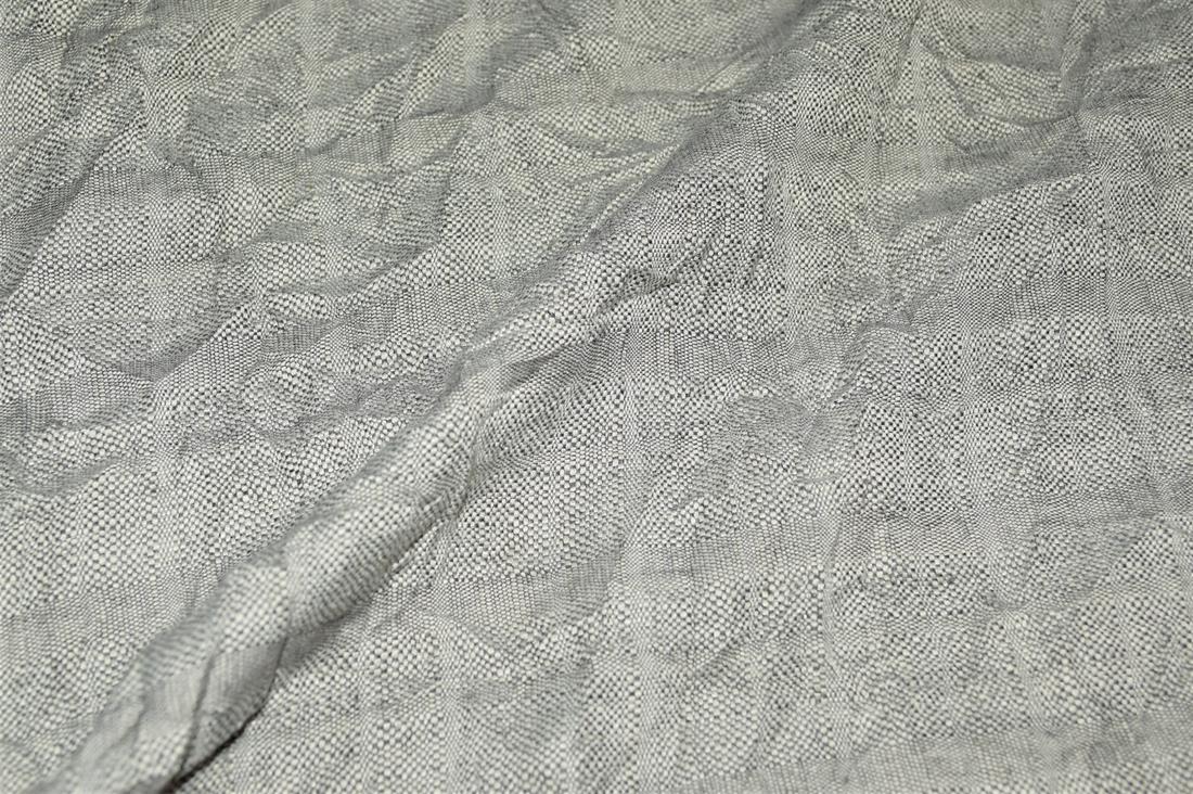 Light Grey Plain Polyestre Fabric