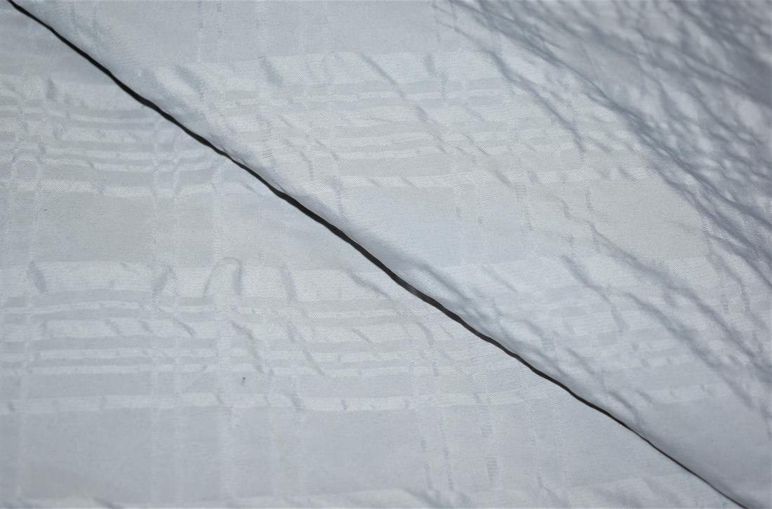 Light Grey Plain Polyster Fabric