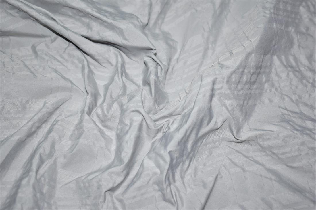 Light Grey Plain Polyster Fabric