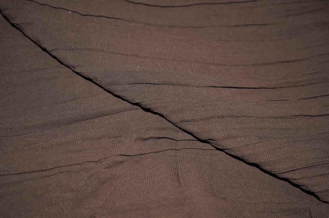 Brown Polyester Fabric