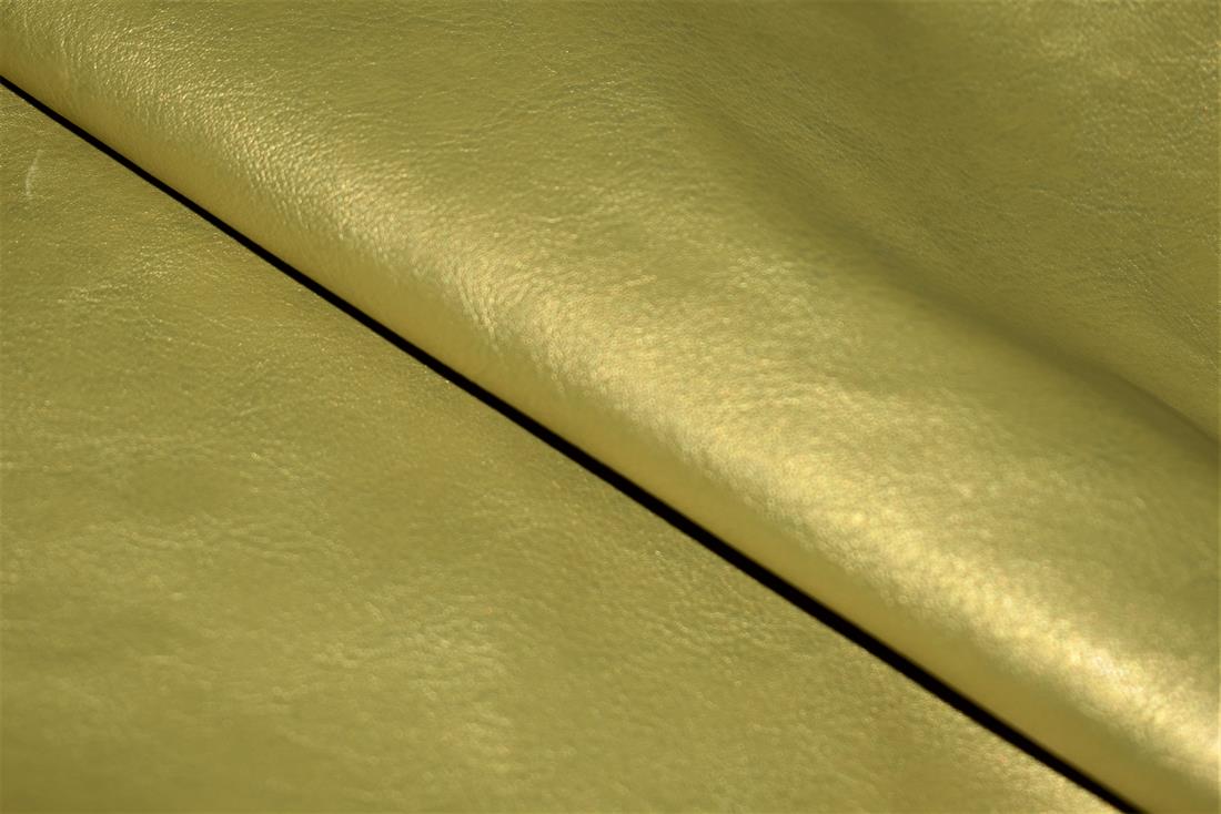 Gold Leather Fabric