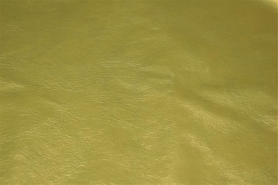 Gold Leather Fabric