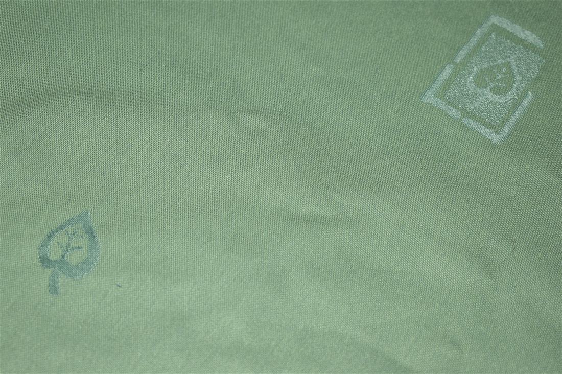 Sage Green Plain Polyester Fabric