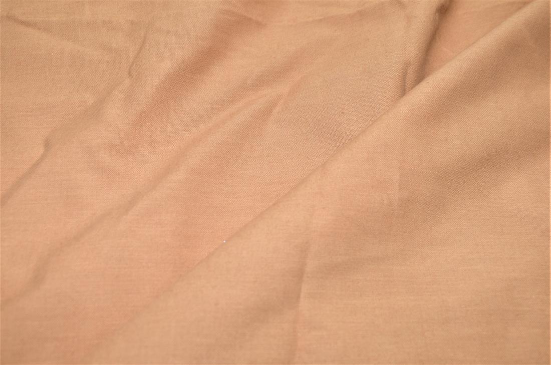 Light Brown Plain Polyester Fabric