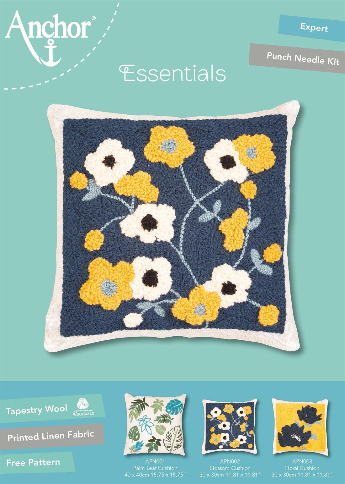 Anchor Needle Punch Cushion Kit
