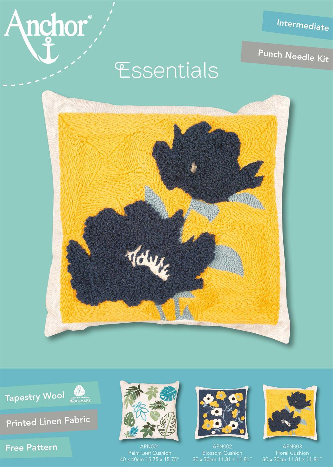 Anchor Needle Punch Cushion Kit