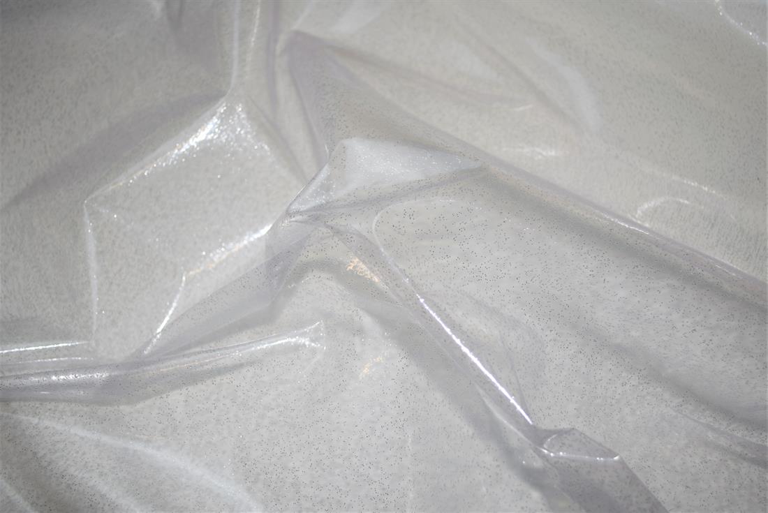 Glitter Clear PVC