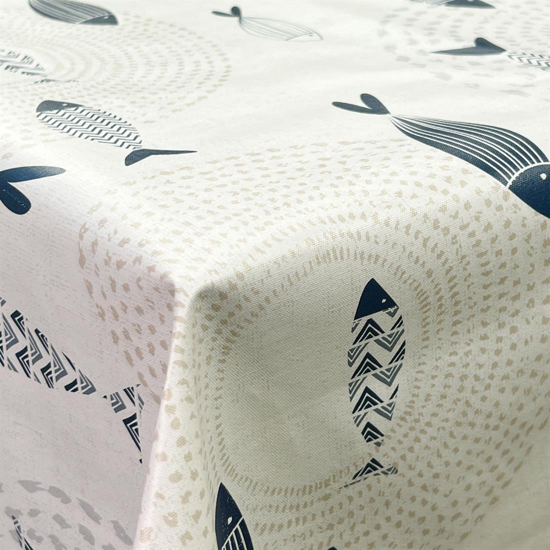 Cream PVC Printed Embossed