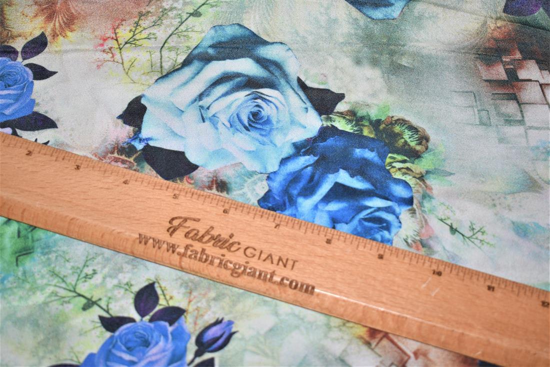 Printed Satin Fabric