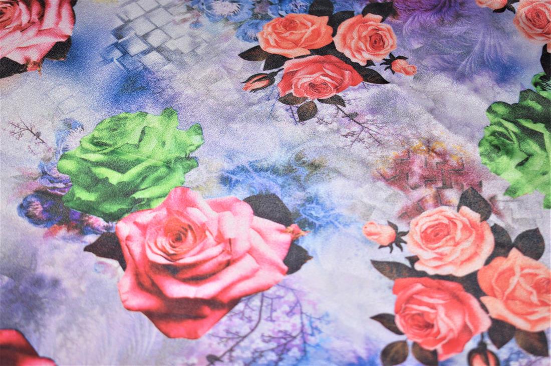 Printed Satin Fabric