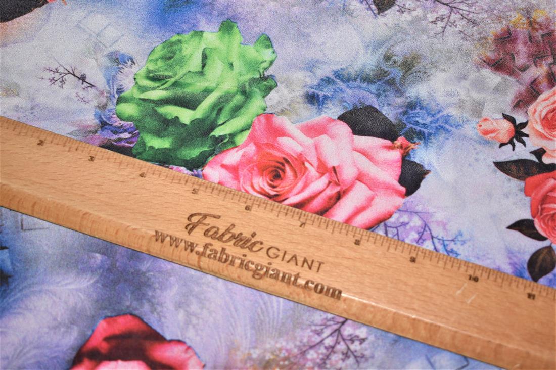 Printed Satin Fabric