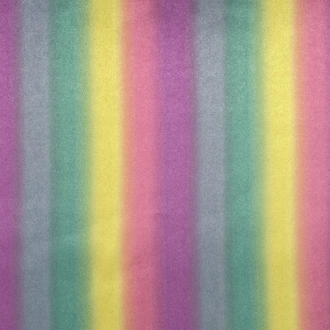 Unicorn & Pink Printed Unicorn Silky Satin Fabric