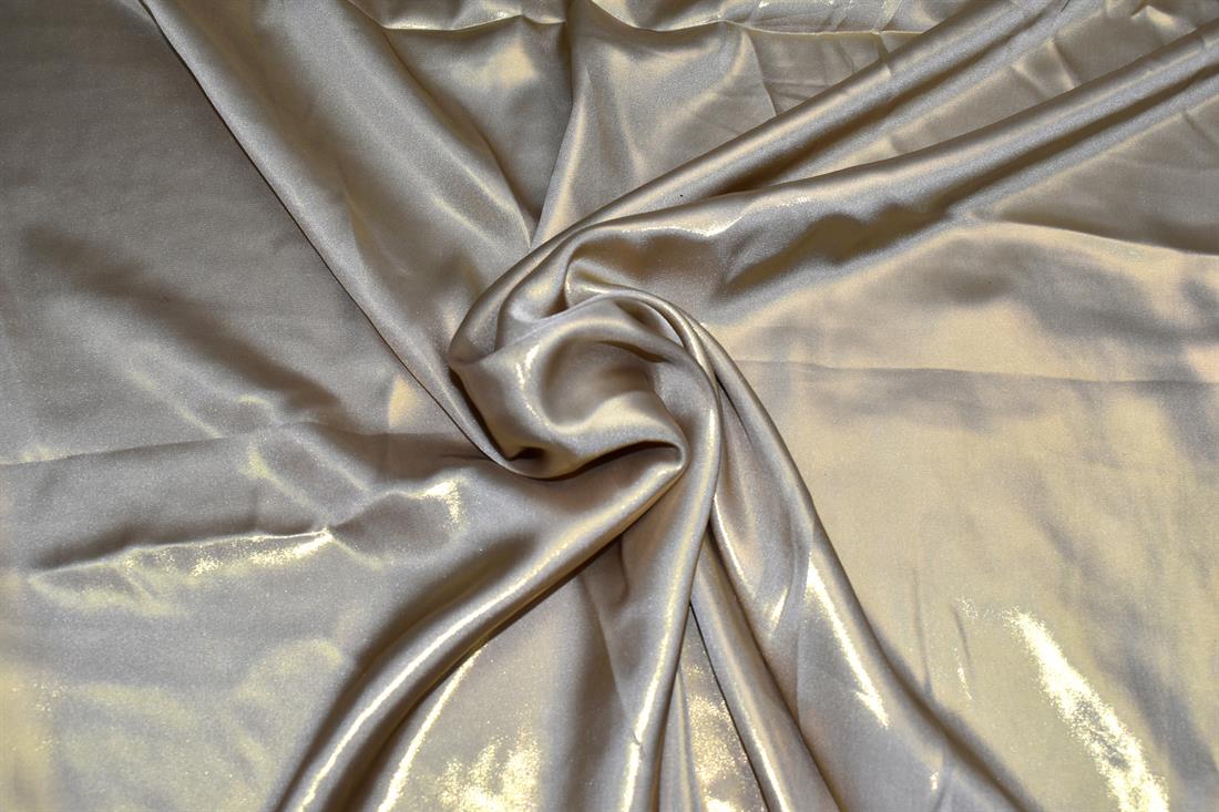 Shimmer Foil Chermeuse Satin