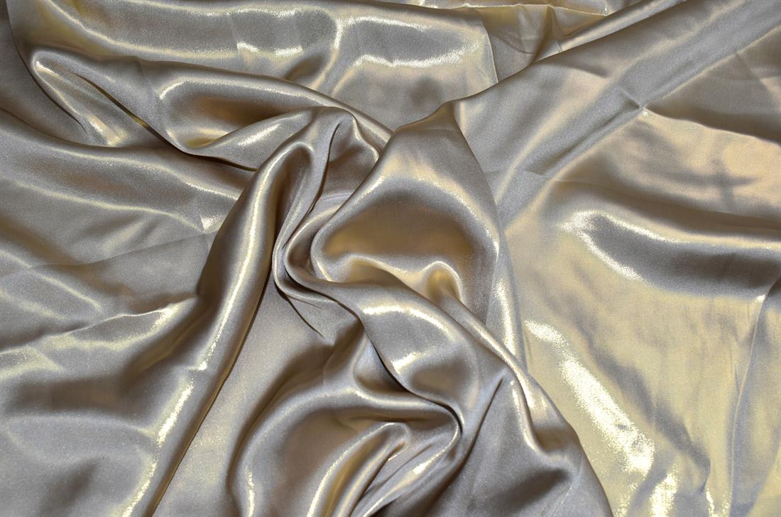 Shimmer Foil Chermeuse Satin