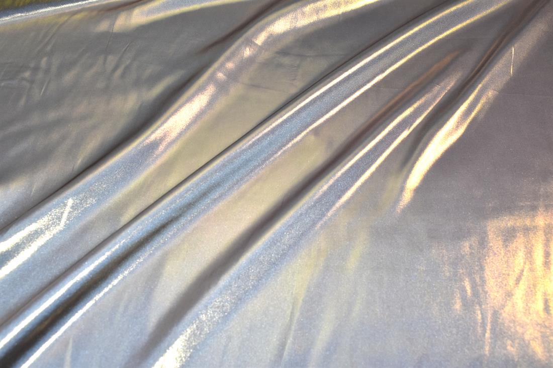 Shimmer Foil Chermeuse Satin