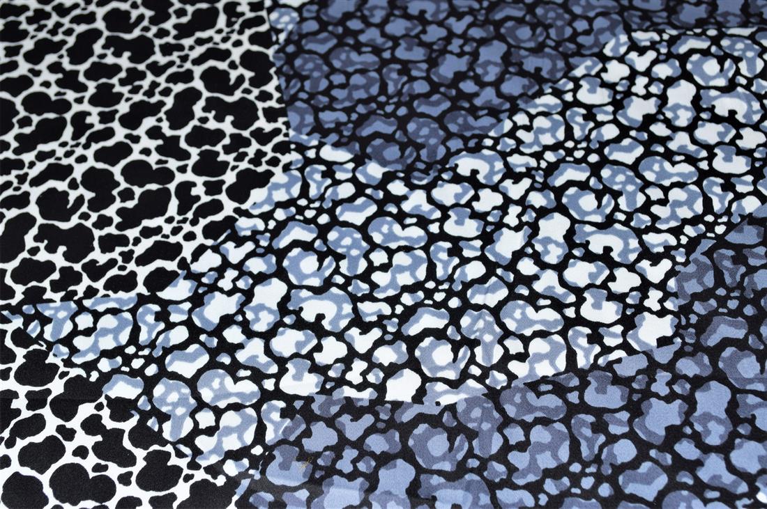 Leopardy Printed Cotton Sateen Clearance Stock