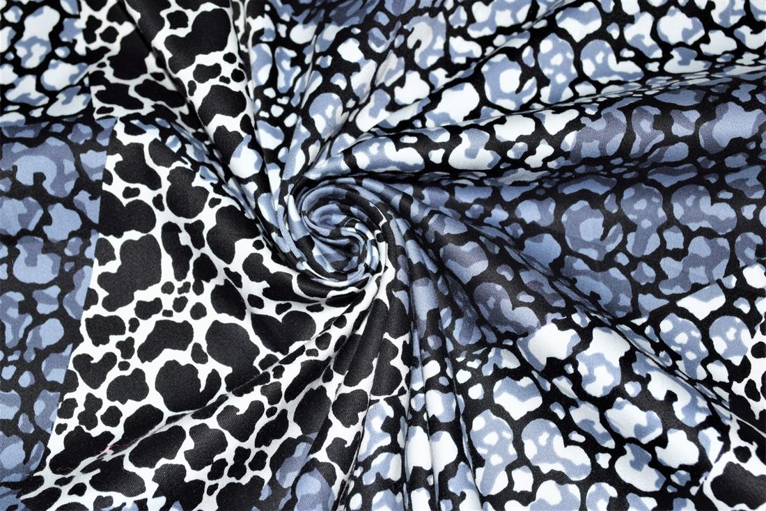 Leopardy Printed Cotton Sateen Clearance Stock