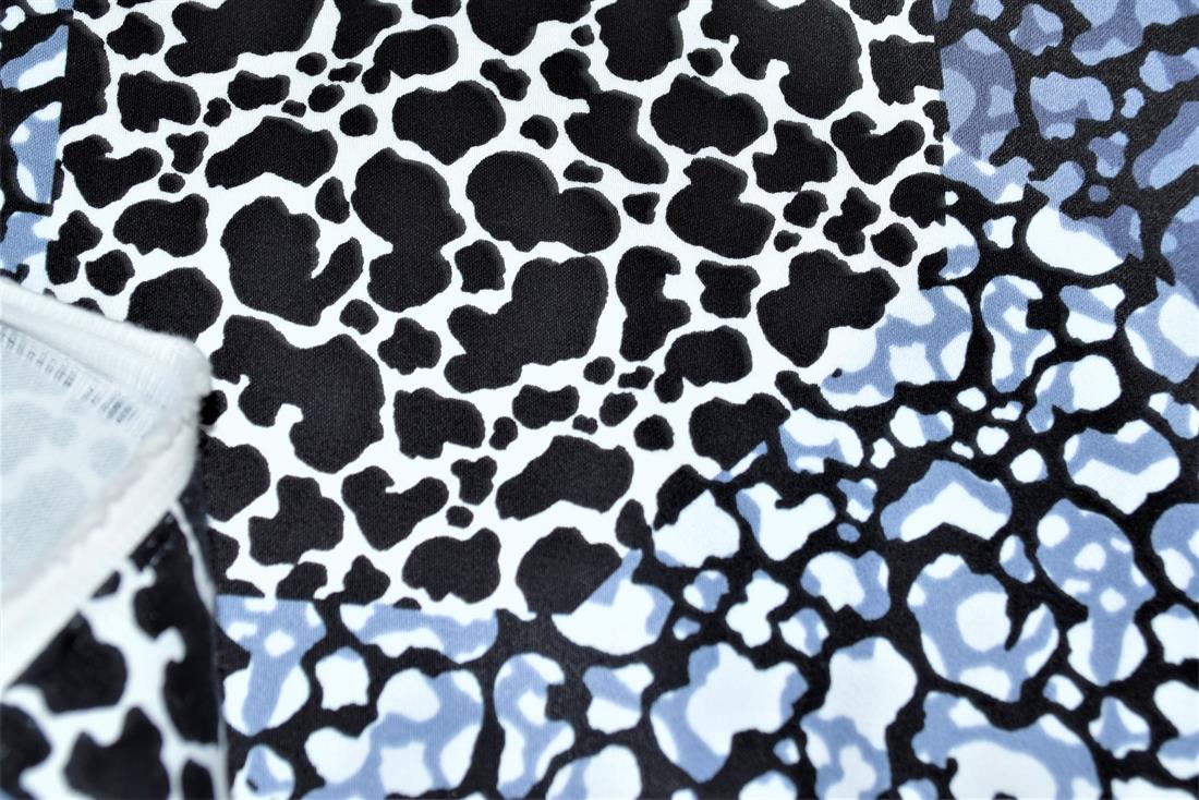 Leopardy Printed Cotton Sateen Clearance Stock
