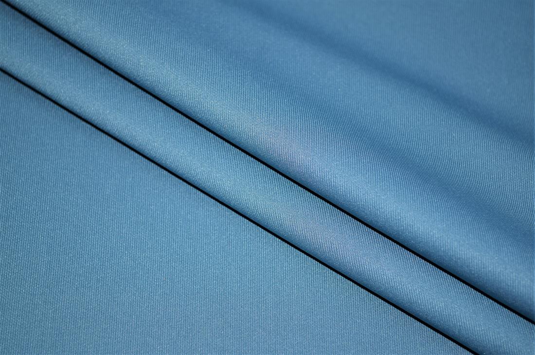 Blue Plain Light Scuba Fabric