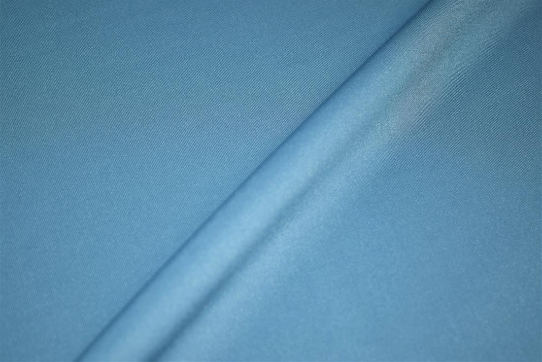 Blue Plain Light Scuba Fabric