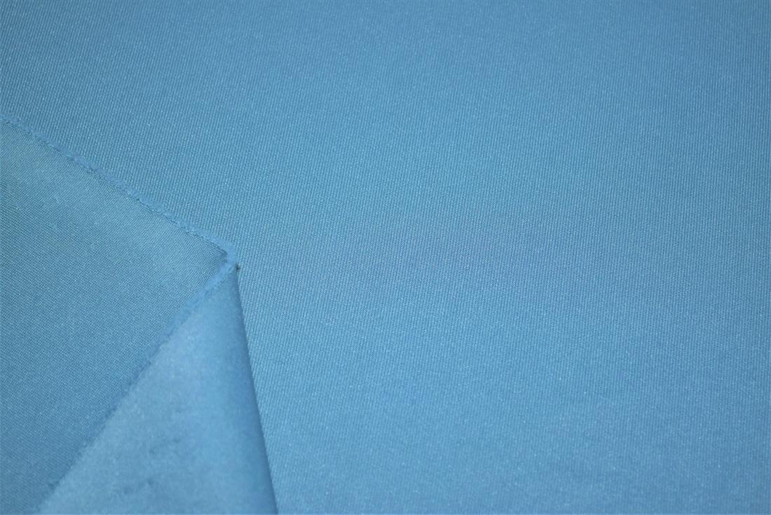 Blue Plain Light Scuba Fabric
