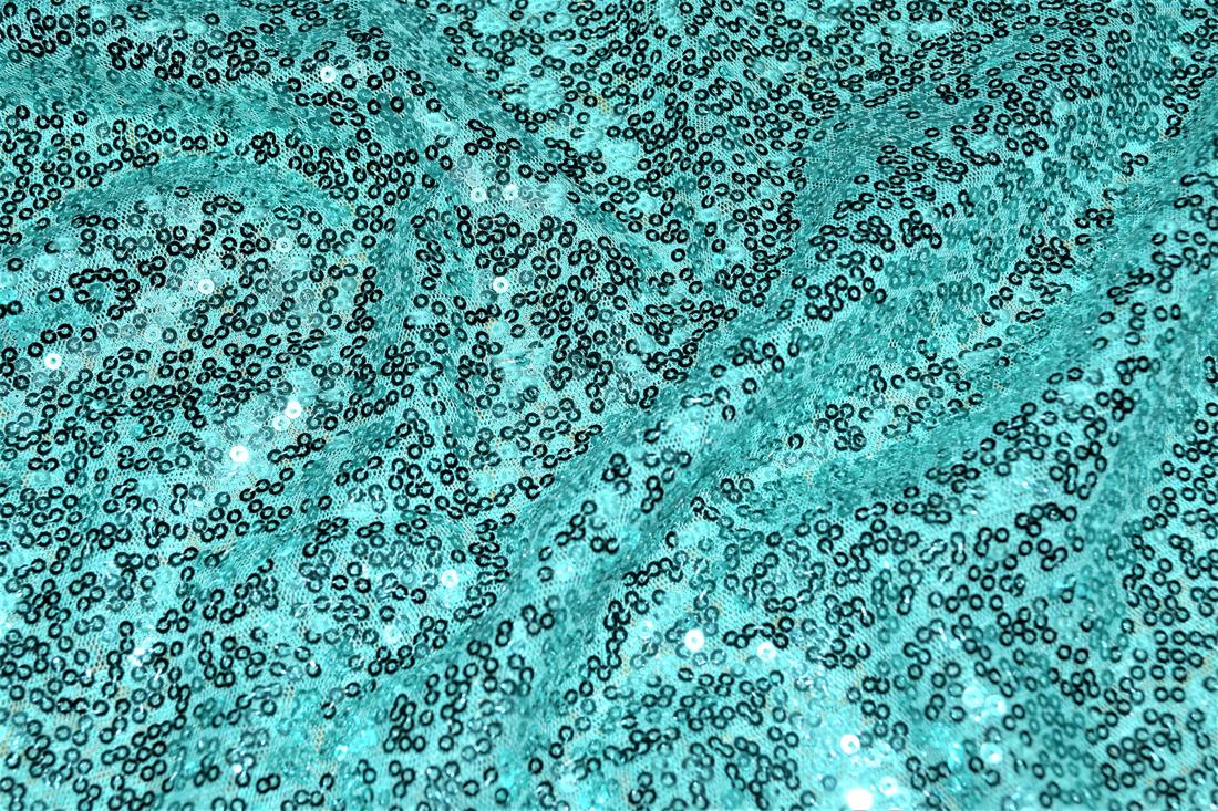 Sequin Sparkly Shiny 3Mm On Net Fabric
