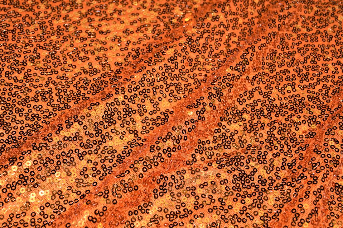 Sequin Sparkly Shiny 3Mm On Net Fabric